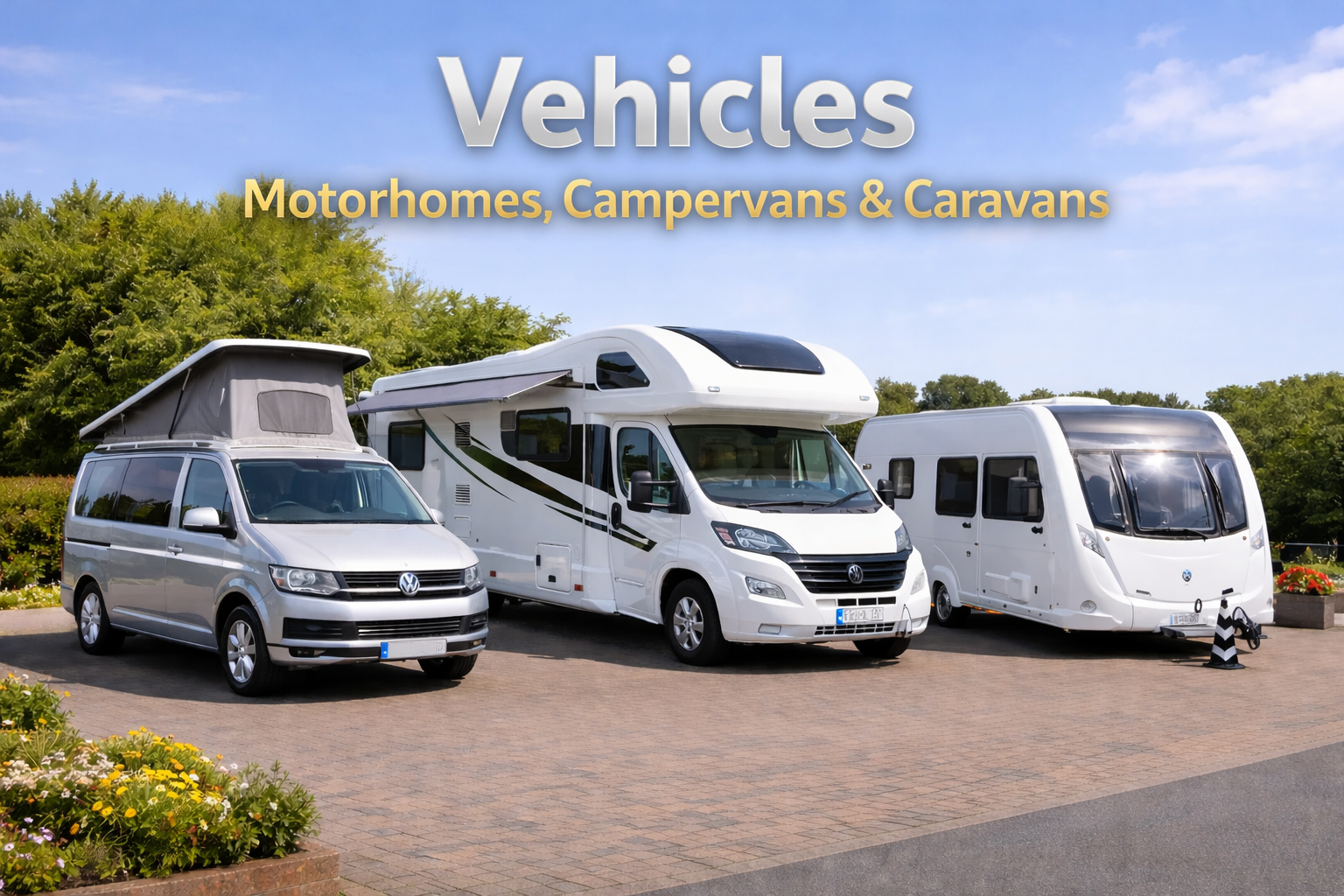 Motorhomes, Campervans & Caravans