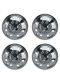 Set Of 4 15 Inch Chrome Wheel Trims Motorhome RV Camper Van Work Van Stylish