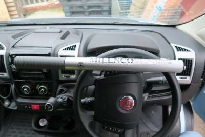 Milenco Police & Insurance Recommended Steering Wheel Lock for Van Motorhome Car