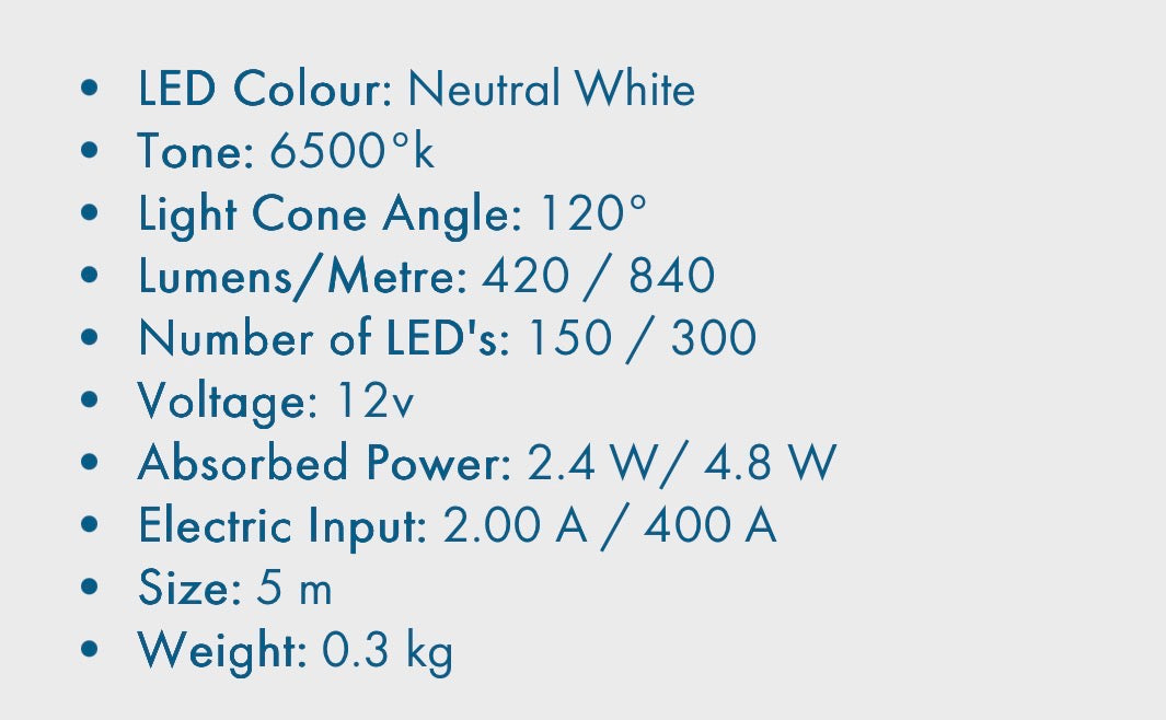 F65l Fiamma Awning Lights 12v 5m Outdoor Use Look Great At Night