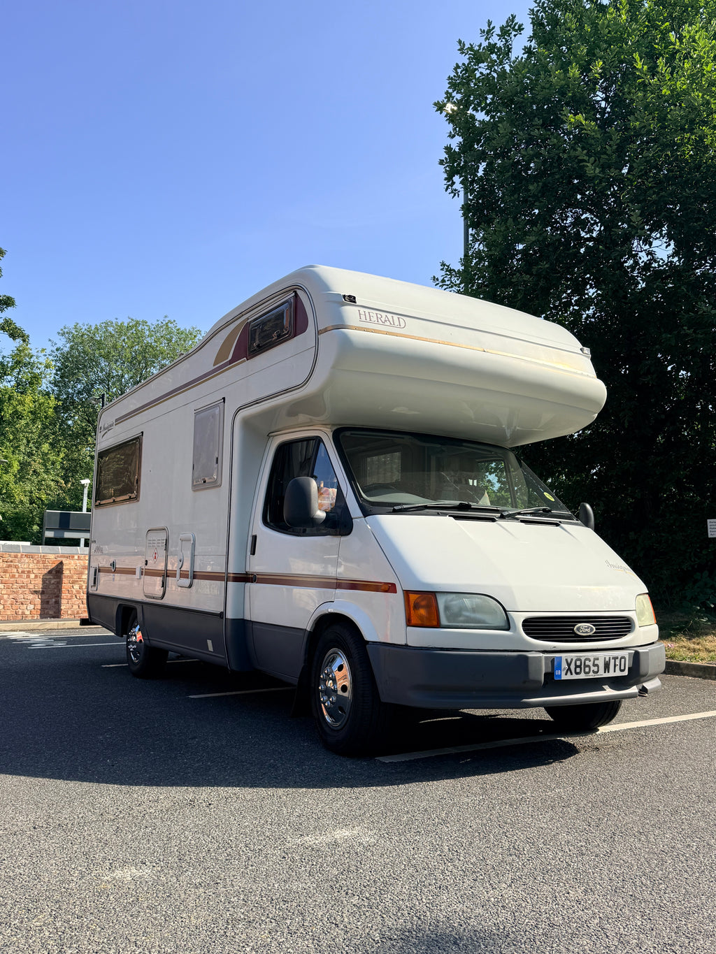 4 Berth Motorhome Ford Transit 2.5TD Herald Insignia Rear Lounge