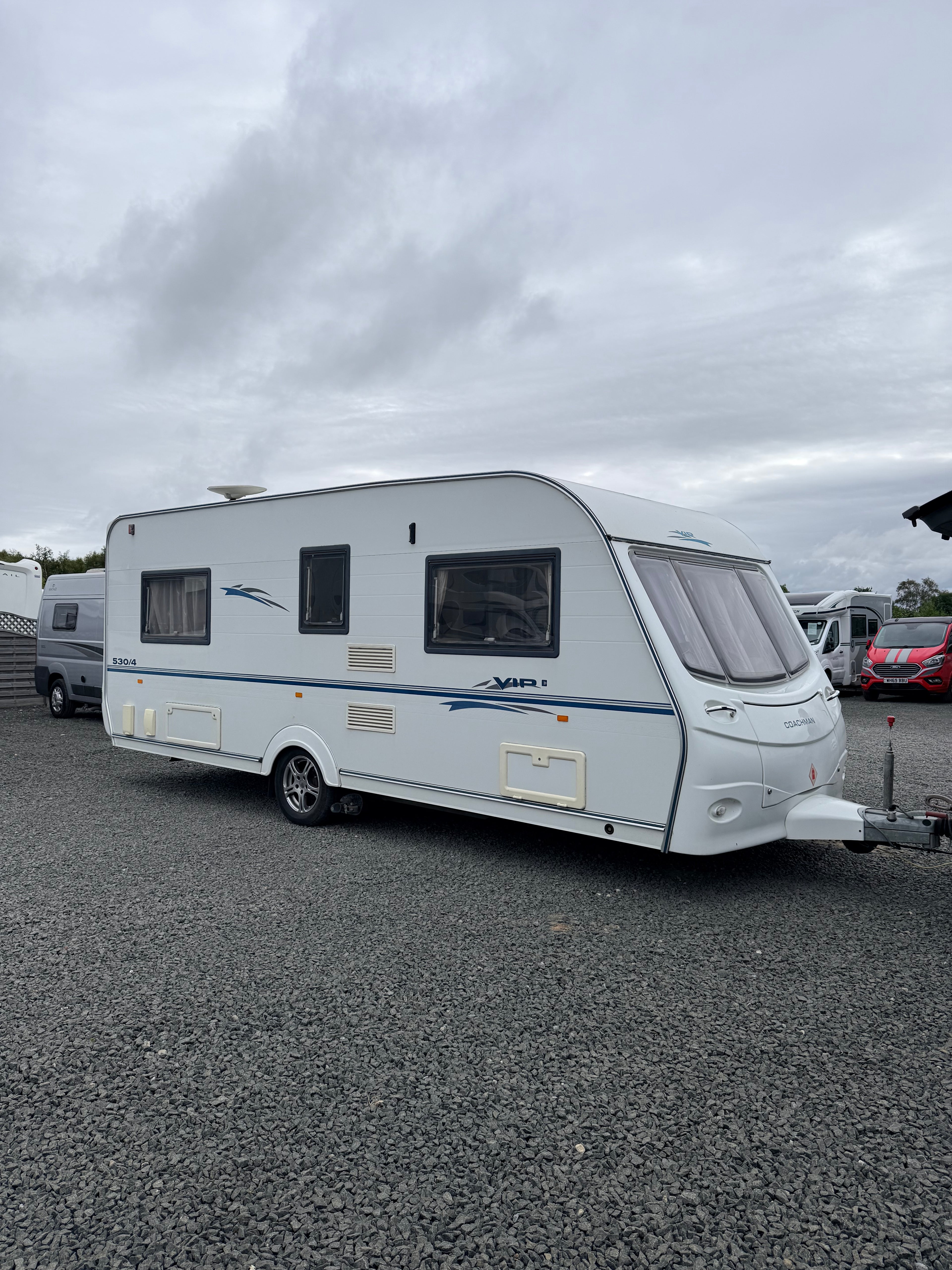 Coachman 530/4 VIP 4 Berth Fixed Bed Touring Caravan