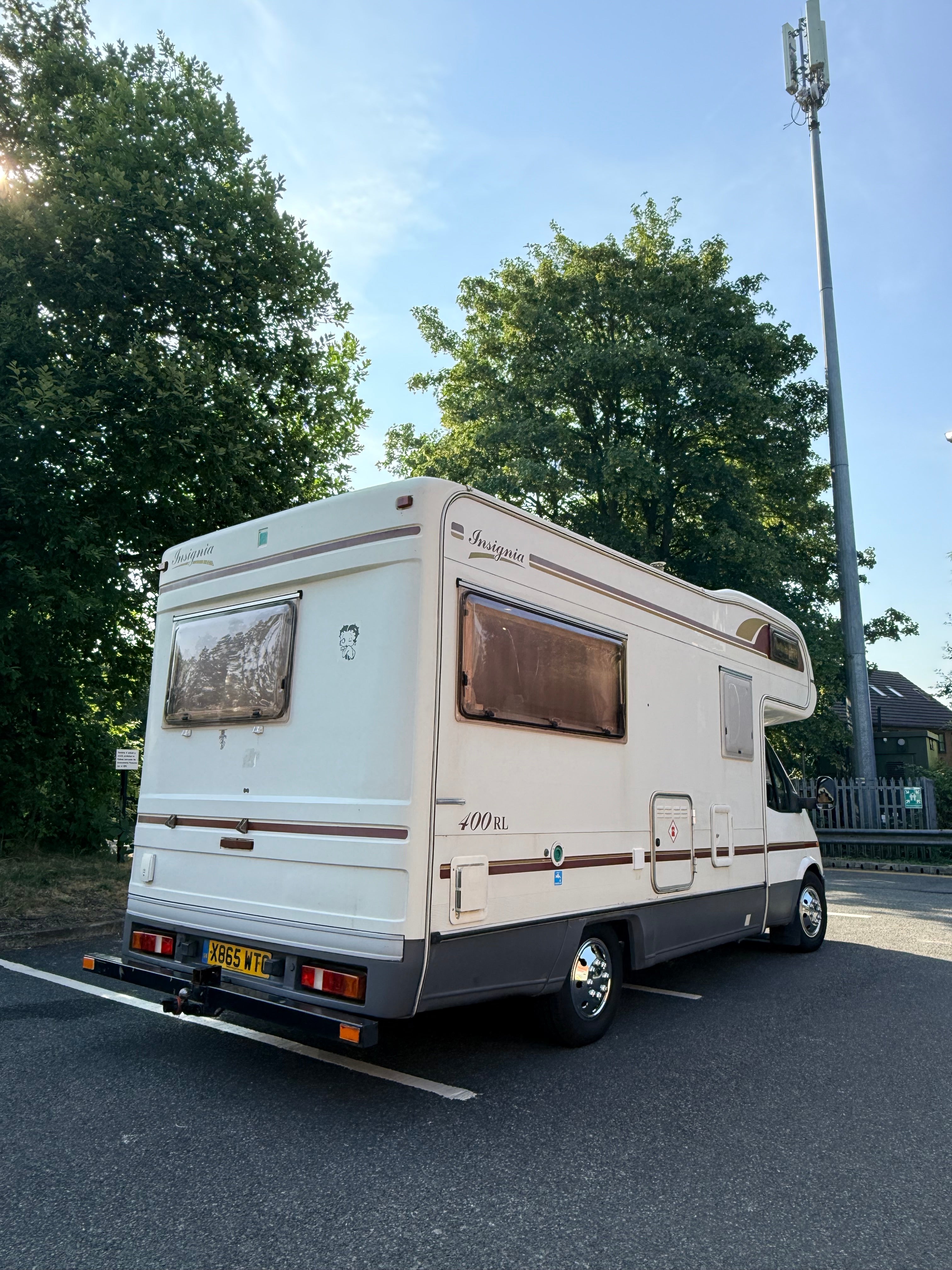 4 Berth Motorhome Ford Transit 2.5TD Herald Insignia Rear Lounge