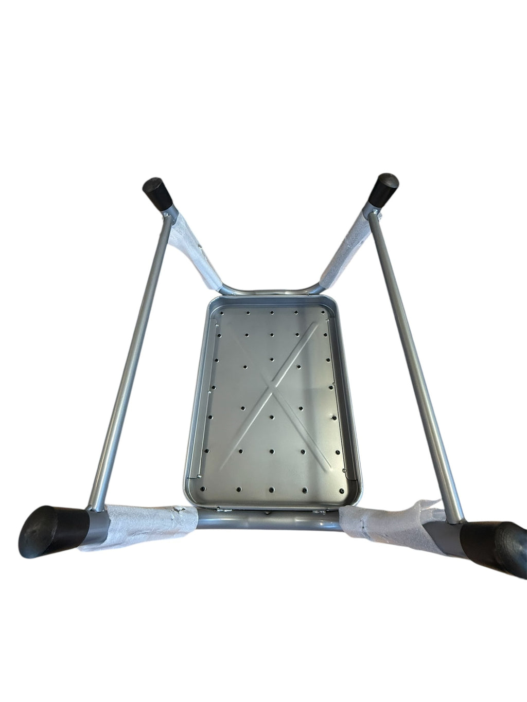 Caravan Motorhome Step Anti-slip Rubber Feet & Platform Sturdy Metal