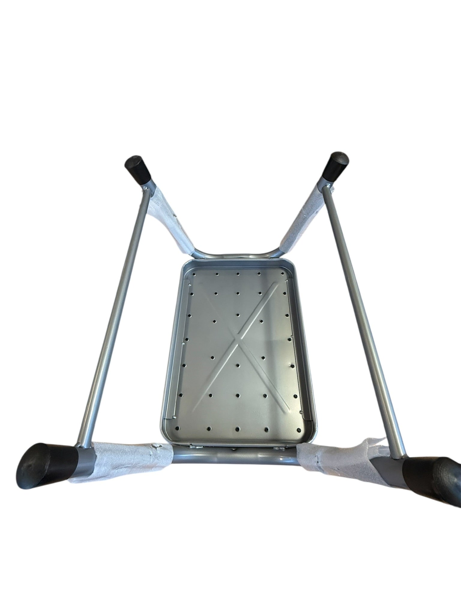 Caravan Motorhome Step Anti-slip Rubber Feet & Platform Sturdy Metal