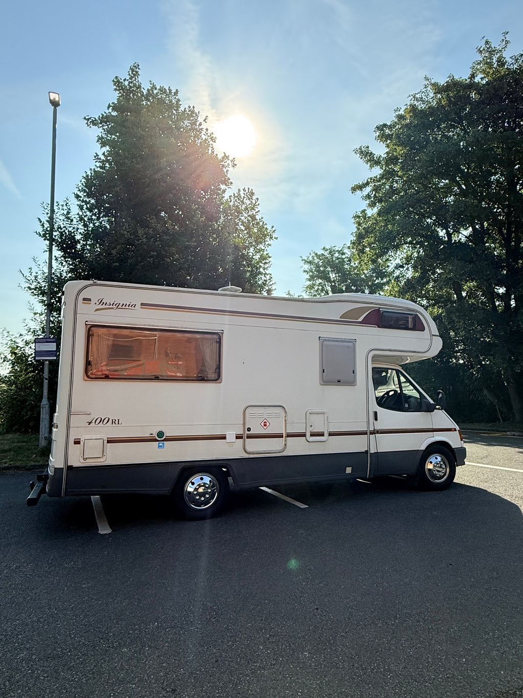 4 Berth Motorhome Ford Transit 2.5TD Herald Insignia Rear Lounge