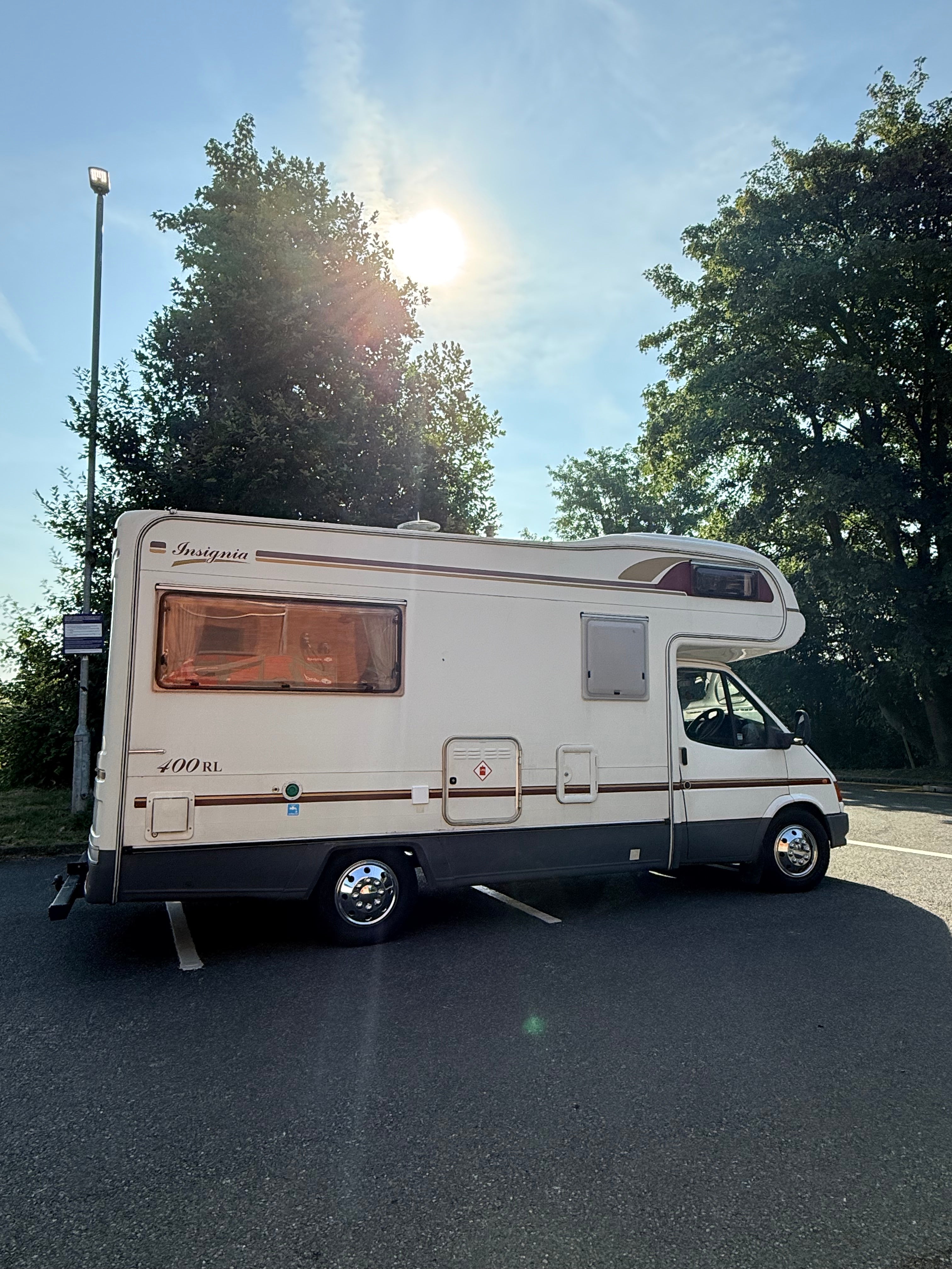 4 Berth Motorhome Ford Transit 2.5TD Herald Insignia Rear Lounge