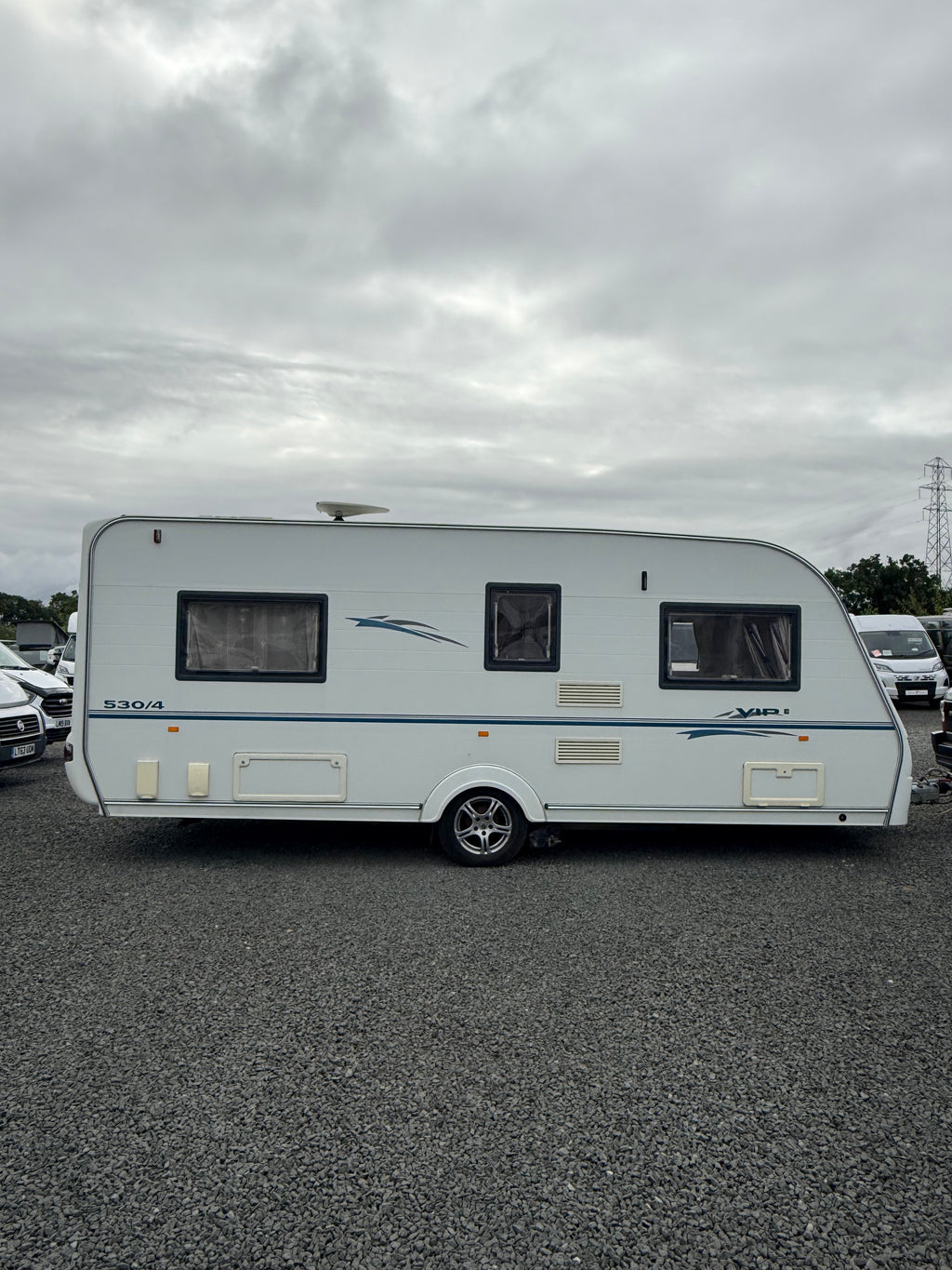 Coachman 530/4 VIP 4 Berth Fixed Bed Touring Caravan