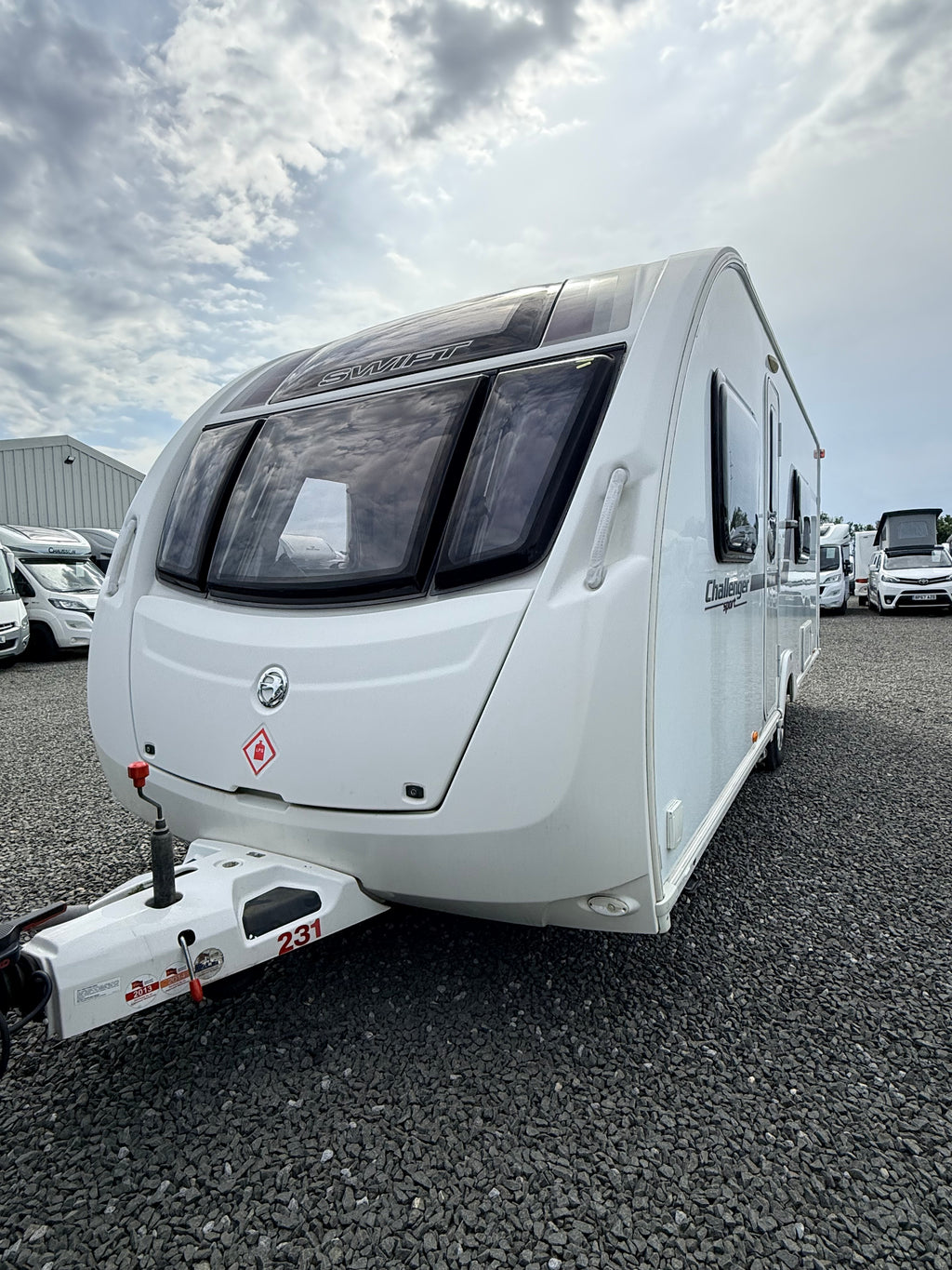 2012 Swift Challenger 554SR 4 Berth Fixed Bed