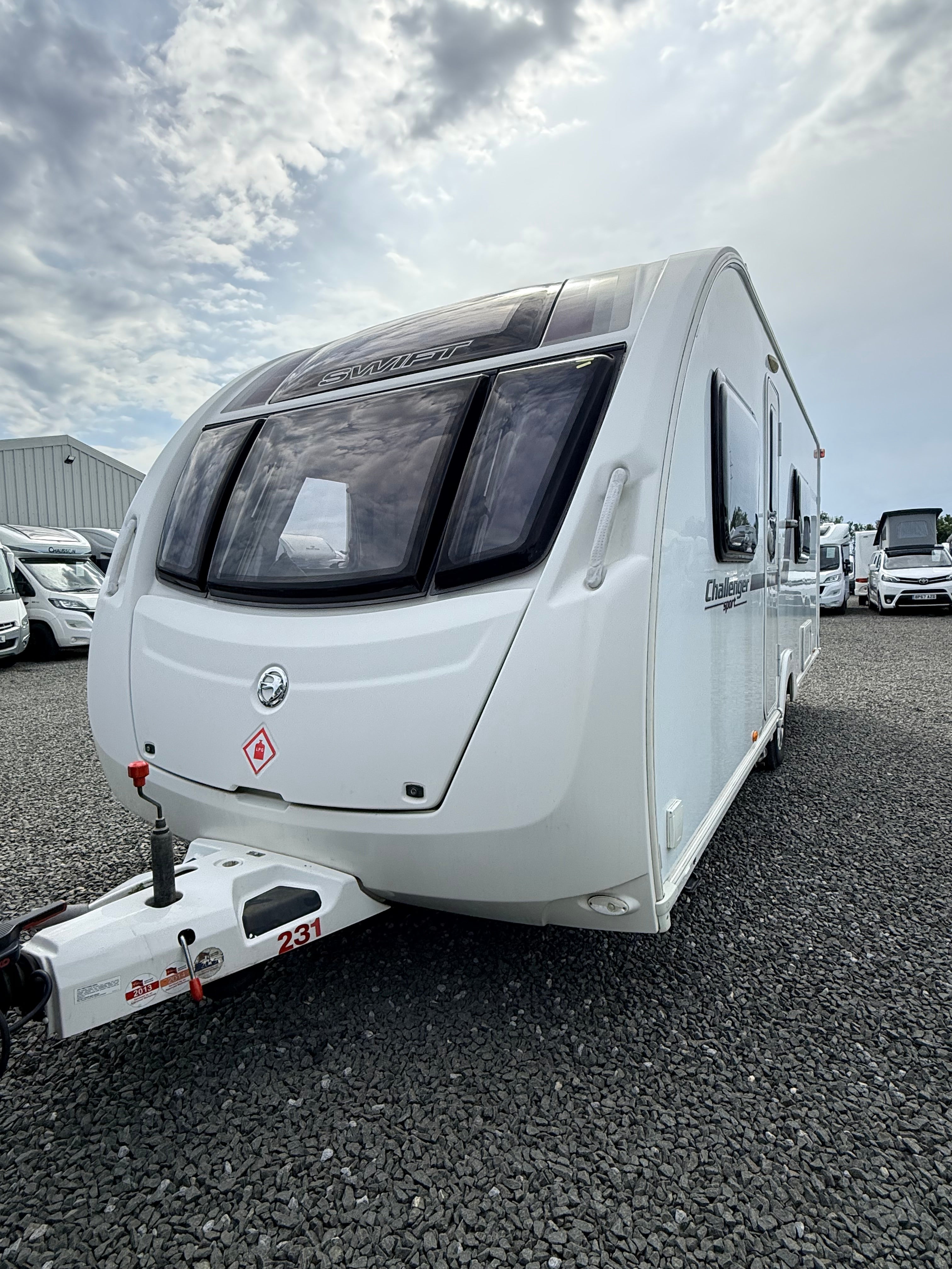 2012 Swift Challenger 554SR 4 Berth Fixed Bed