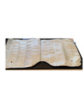 Silver Screen Windscreen Cover Anti Heat Easy to Setup & Store 4ft x 2ft