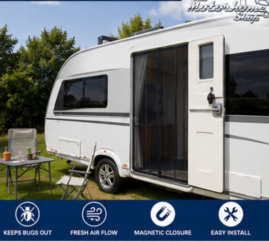 Quest Leisure Magnetic Door Bug / Insect Mesh Screen