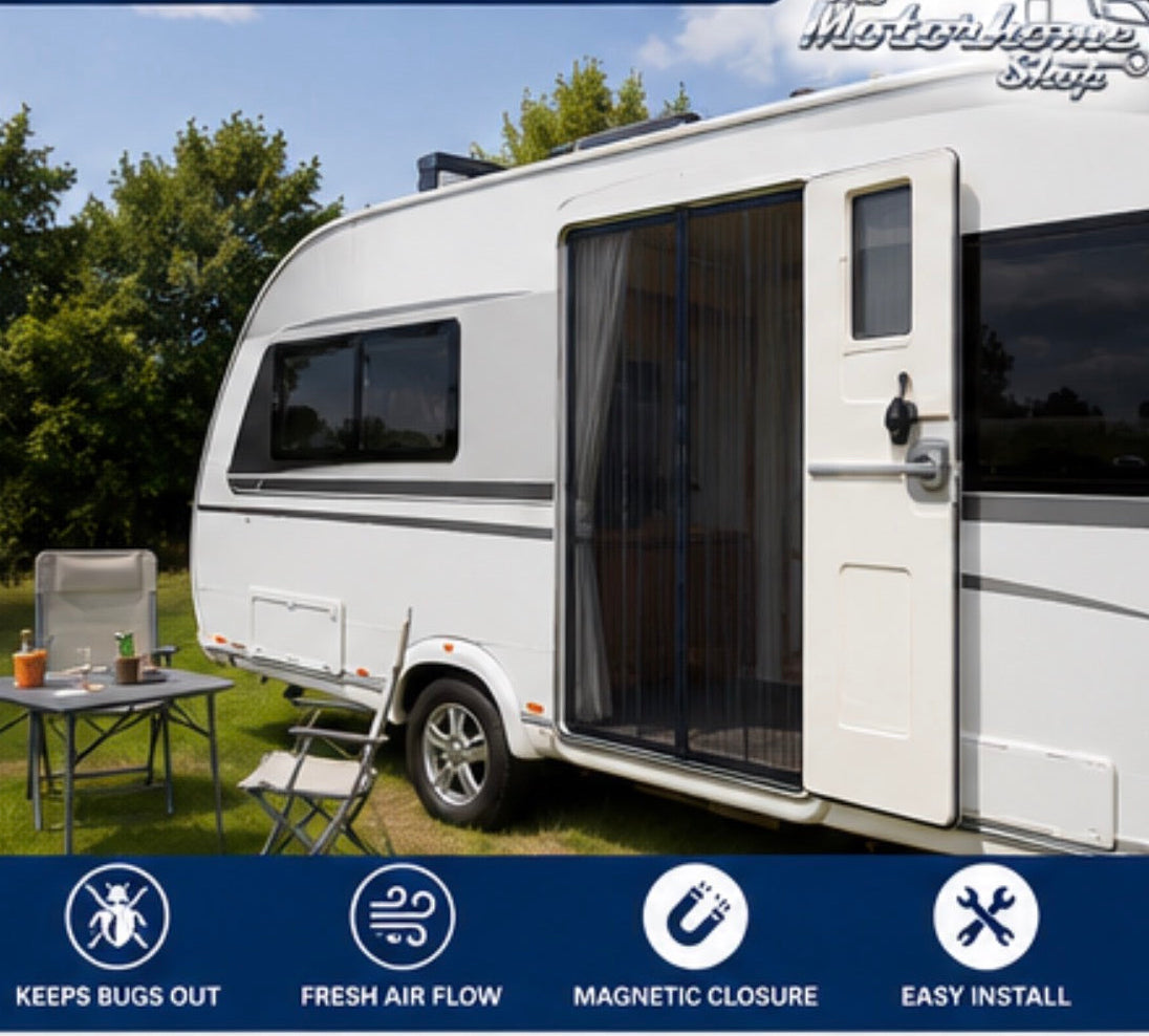 Quest Leisure Magnetic Door Bug / Insect Mesh Screen