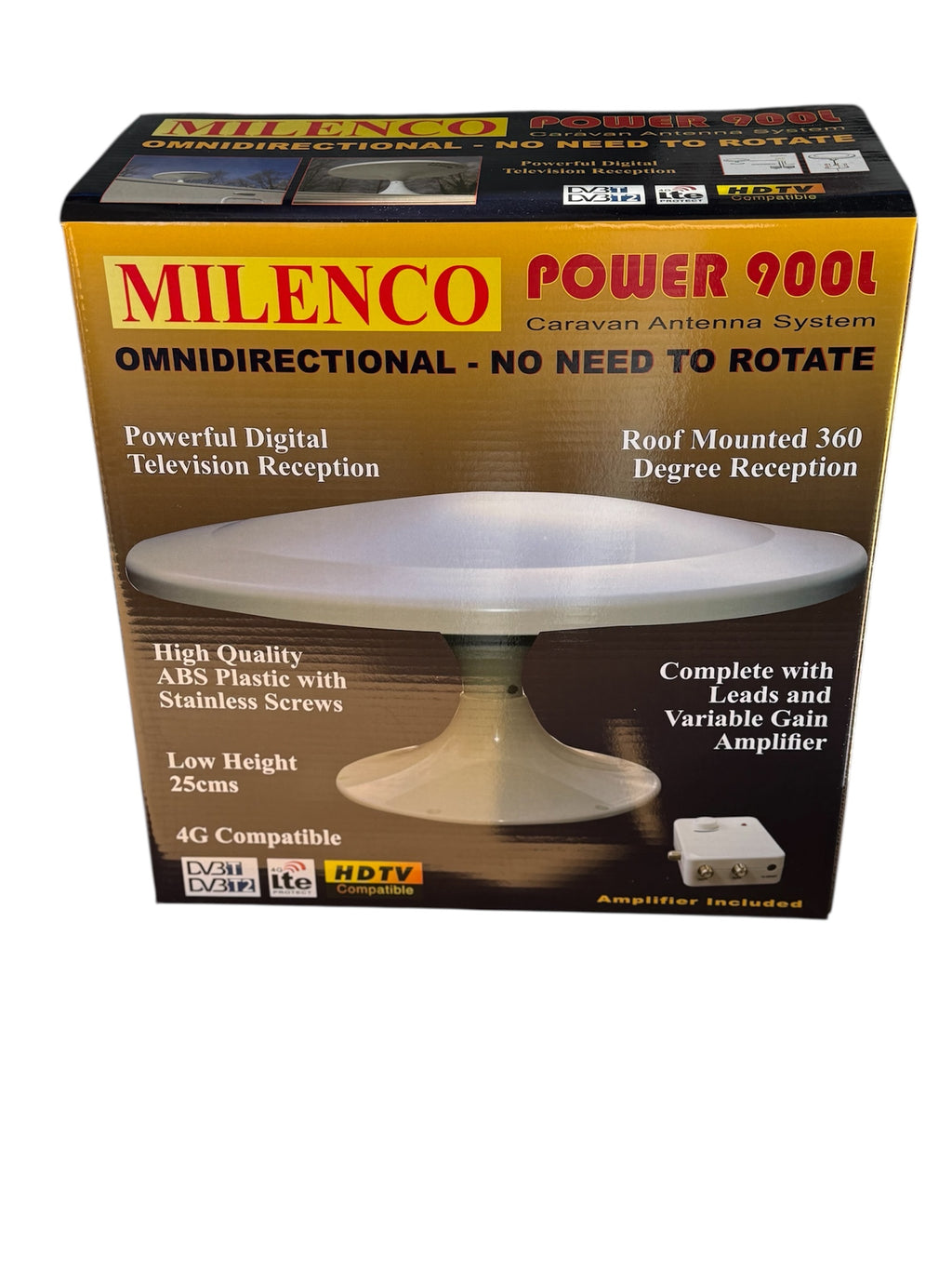 Milenco Power 900 Antenna Motorhome Caravan Camper Van