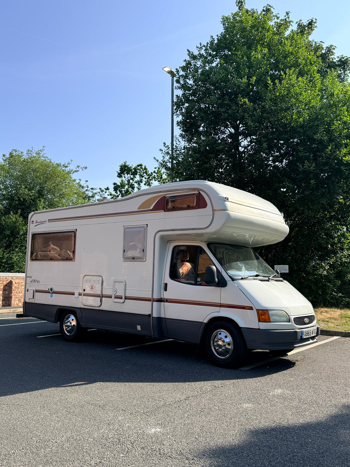 4 Berth Motorhome Ford Transit 2.5TD Herald Insignia Rear Lounge