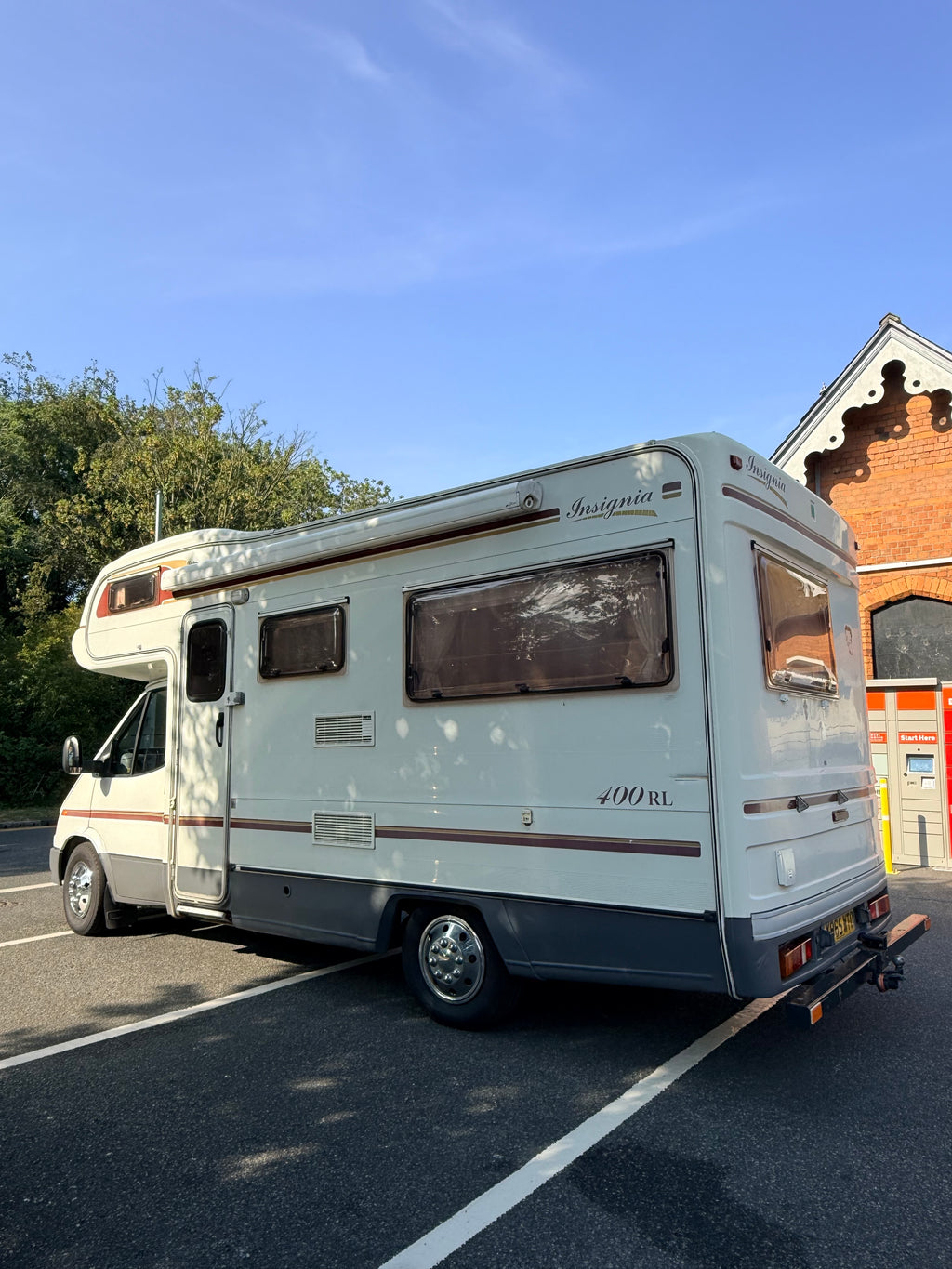 4 Berth Motorhome Ford Transit 2.5TD Herald Insignia Rear Lounge