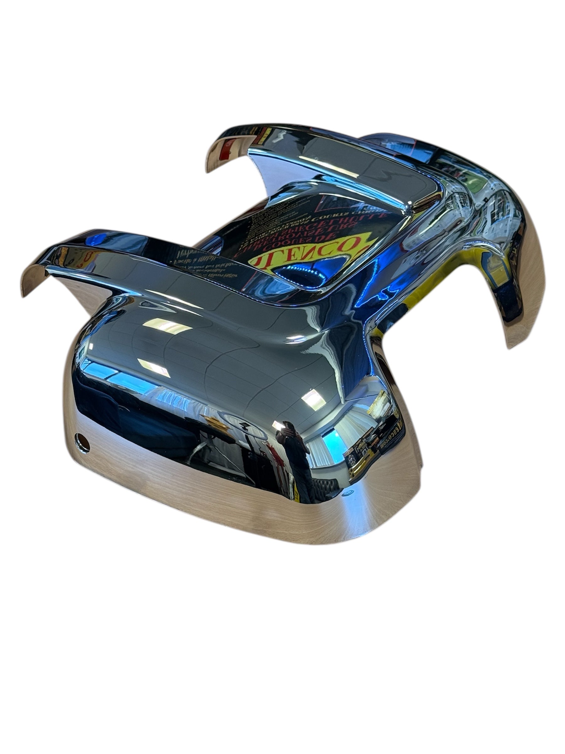 Chrome Mirror Covers for 2007+ Long Arm Ducato Boxer Citroen with Indicator In Mirror