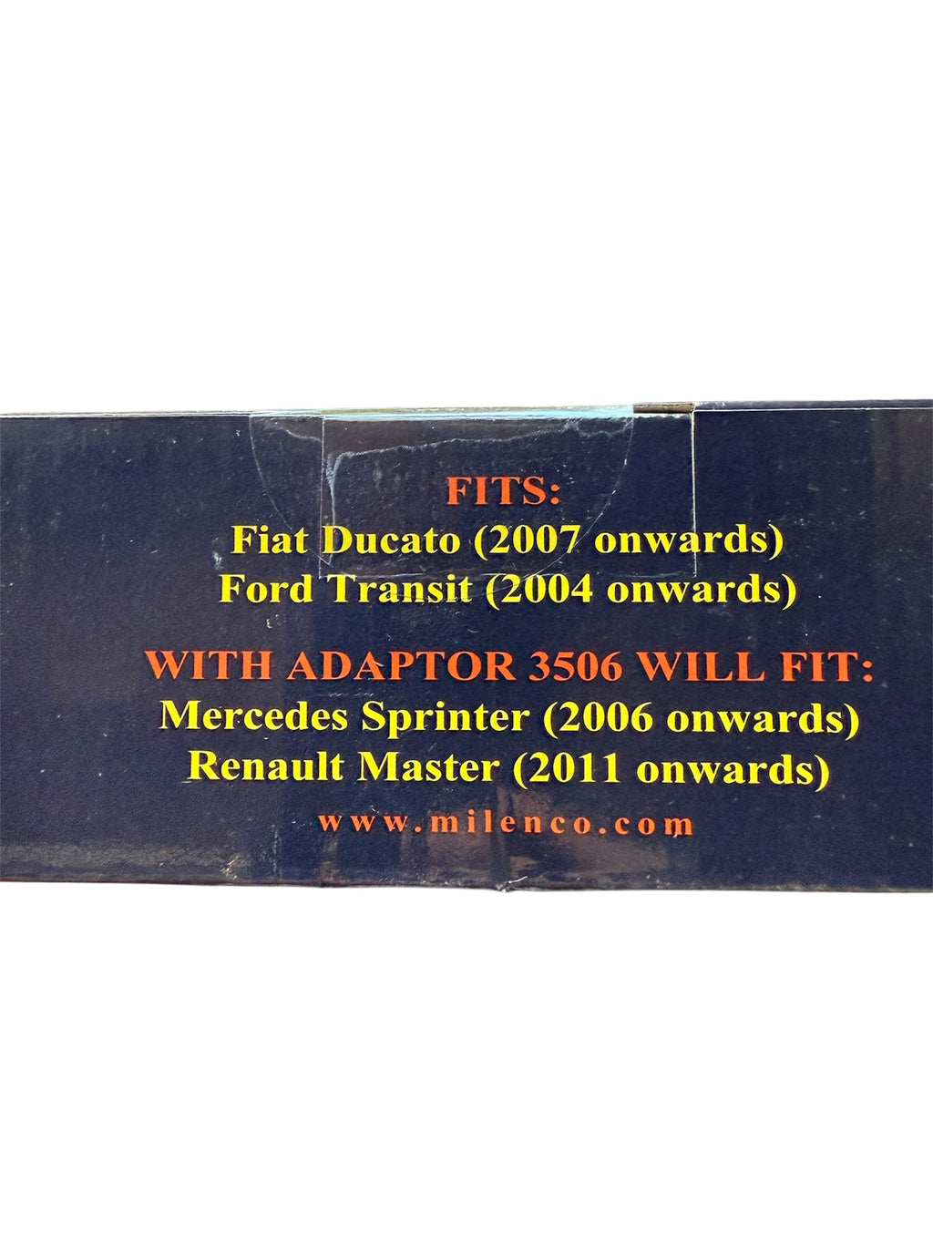 Milenco Cab Door Twin Pack Dead Locks Fits Fiat Ducato 2007+ Ford Transit 2004+