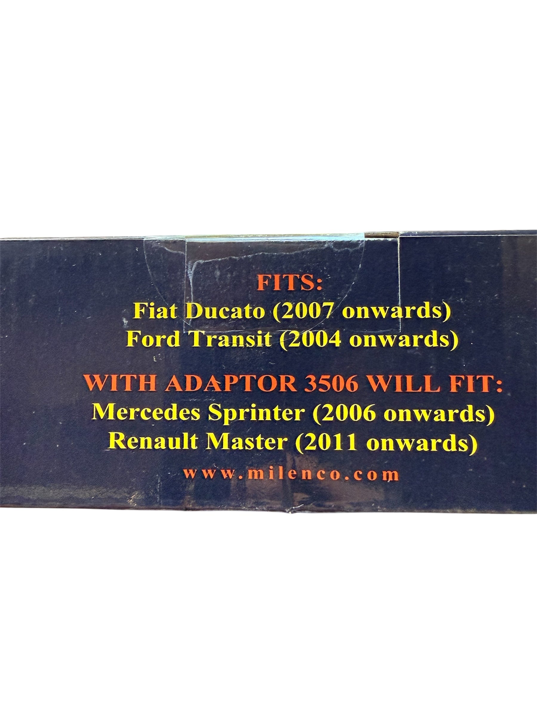 Milenco Cab Door Twin Pack Dead Locks Fits Fiat Ducato 2007+ Ford Transit 2004+