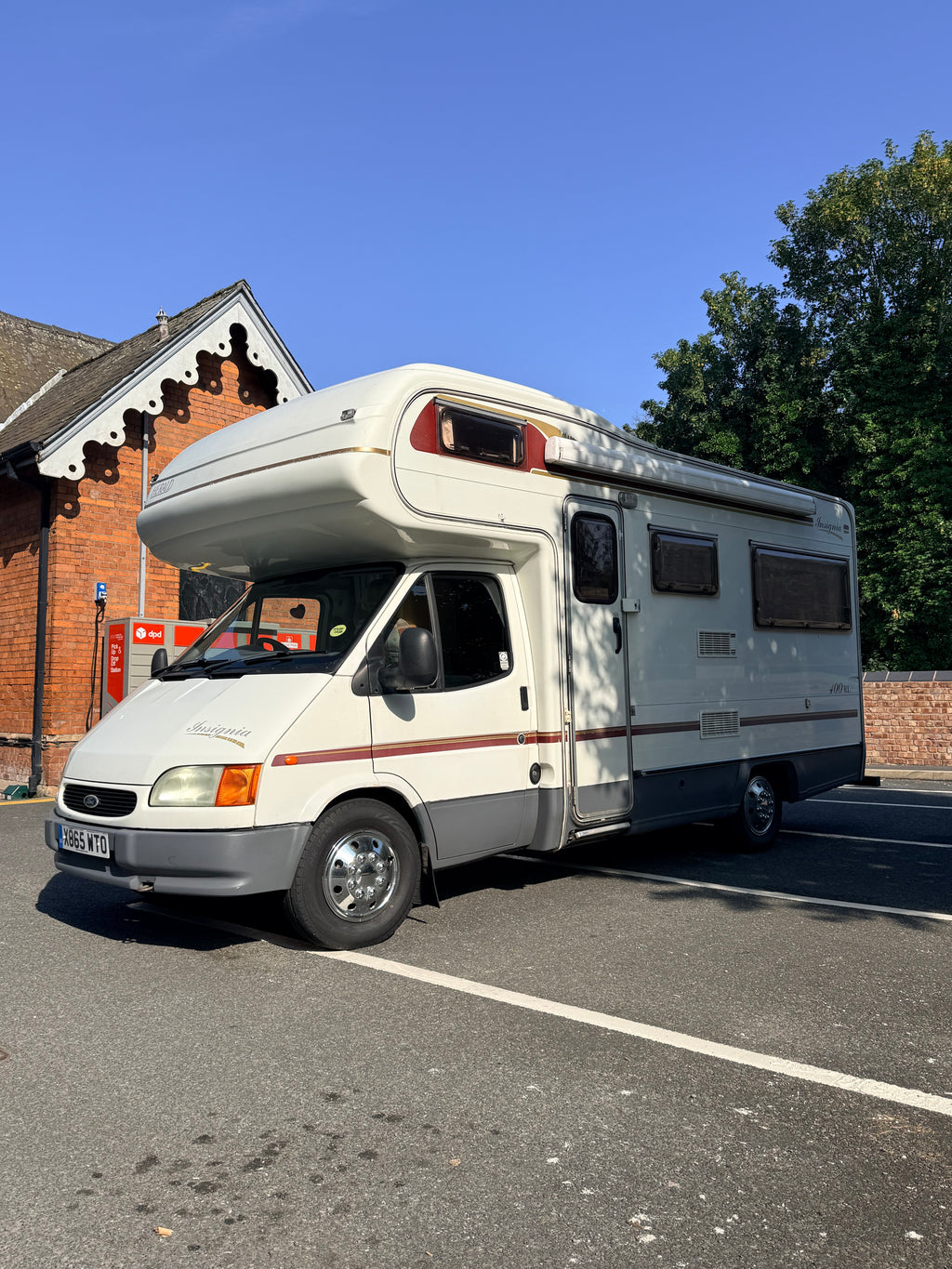 4 Berth Motorhome Ford Transit 2.5TD Herald Insignia Rear Lounge