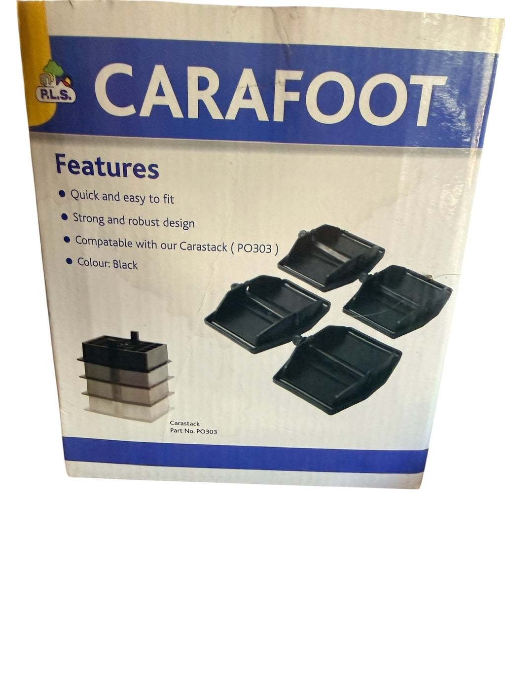 Caravan Motorhome Corner Steadies Jack Pads Set Of 4 Strong Robust Easy To Fit