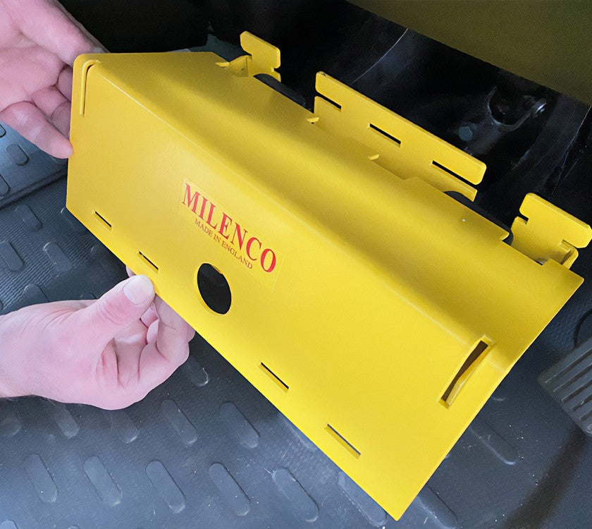 Milenco Police Recommended BC Brake & Clutch Pedal Security Lock for Vans & Motorhomes 2016+