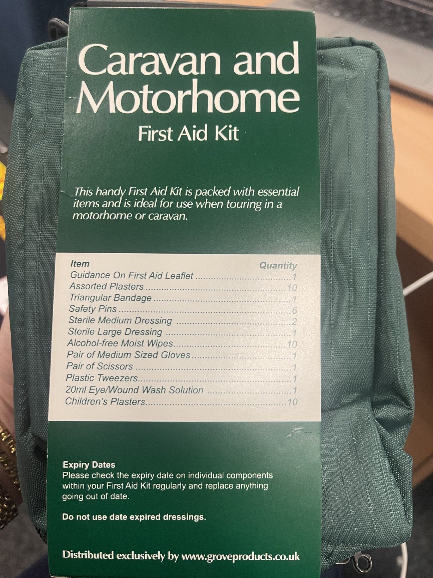 Motorhome & Caravan First Aid Kit