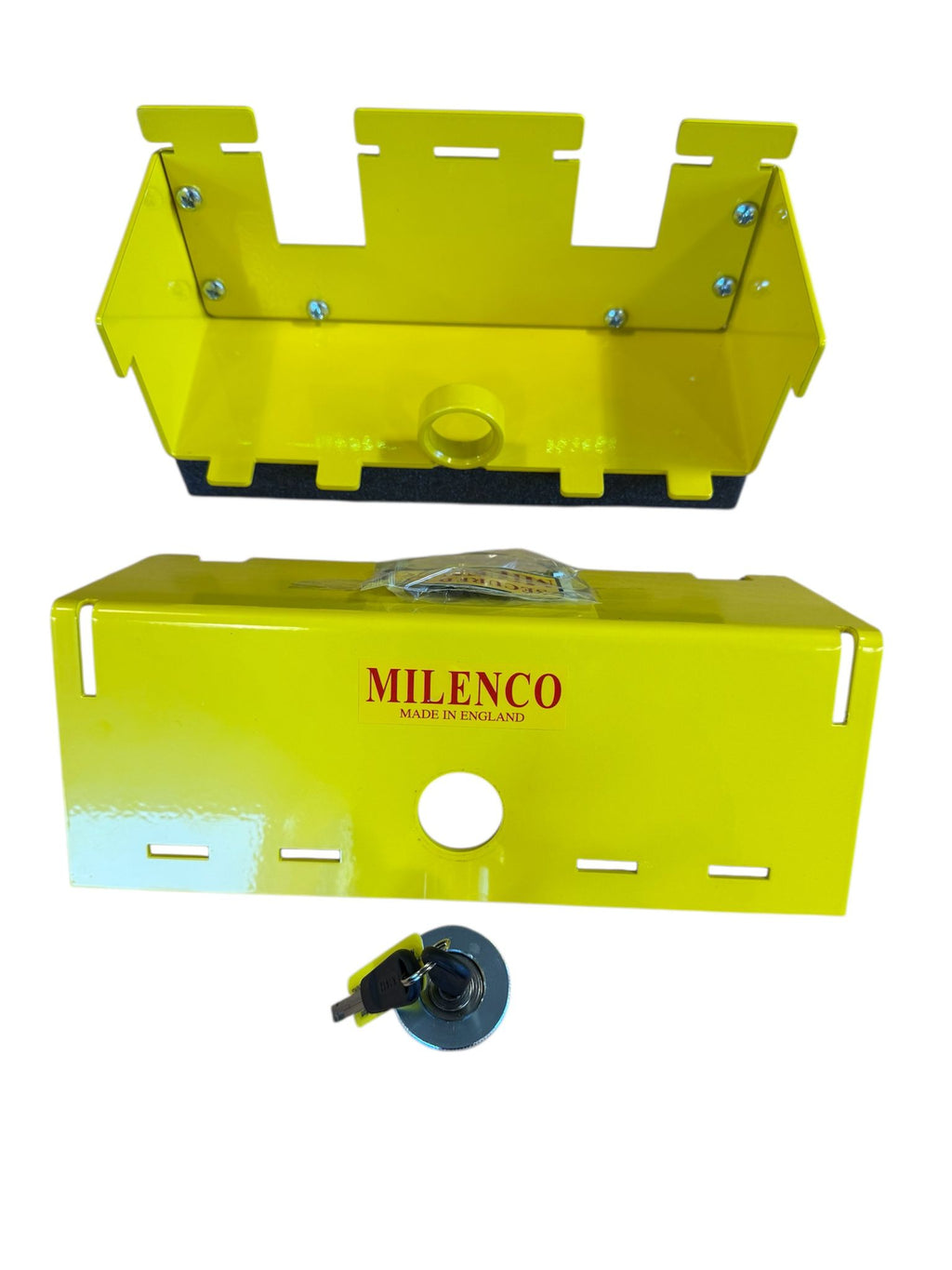 Milenco Police Recommended BC Brake & Clutch Pedal Security Lock for Vans & Motorhomes 2016+